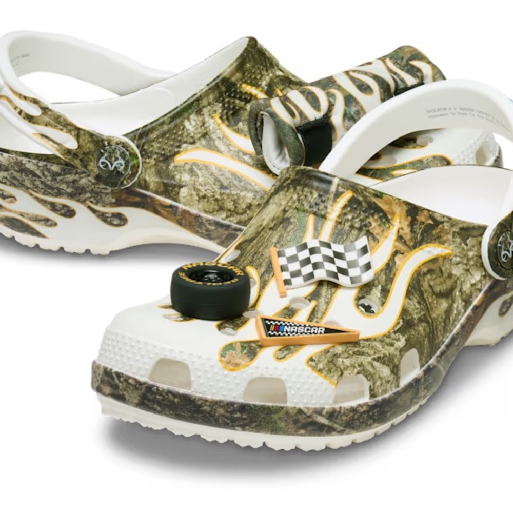 Crocs x Nascar Real Tree Classic Clog - Men's Size 11